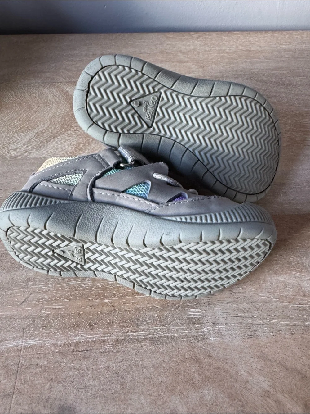 OshKosh B'gosh Pastel Purple, Pink & Mint Green Kids Sneakers